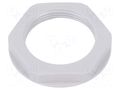 Nut; M32; polyamide; UL94V-2; 41mm; light grey; Thread: metric LAPP LP-53119043