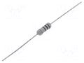 Resistor: metal oxide; THT; 820Ω; 1W; ±5%; 350V; Ø0.6x26mm; Ø3.2x9mm SR PASSIVES MOF1WS-820R