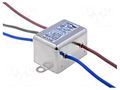 Filter: anti-interference; single-phase; 250VAC; Ioper.max: 10A TE Connectivity 10EB3