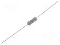 Resistor: metal oxide; THT; 100Ω; 2W; ±5%; Ø0.7x35mm; Ø4.2x11mm SR PASSIVES MOF2WS-100R