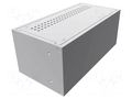 Enclosure: rack mounting; Standard: 19"; 2U; Z: 89mm; X: 211mm; rack HAMMOND HM-RM2U0804VBK