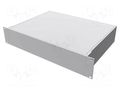 Enclosure: rack mounting; Standard: 19"; 2U; Z: 89mm; X: 422mm; rack HAMMOND HM-RM2U1913SBK