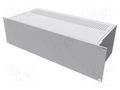 Enclosure: rack mounting; Standard: 19"; 3U; Z: 133mm; X: 422mm; rack HAMMOND HM-RM3U1908VBK