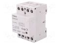 Contactor: 4-pole installation; 40A; 230VAC; NC x2 + NO x2; IKA ISKRA IKA40-22/230V