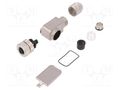 Connector: M12; plug; PIN: 5; female; angled 90°; IP67; for cable MURRELEKTRONIK 7000-14031-0000000