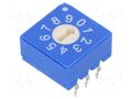 Encoding switch; DEC/BCD; Pos: 10; THT; Rcont max: 100mΩ; 4.9Ncm ECE ERD110RSZ