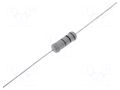 Resistor: metal oxide; THT; 33Ω; 5W; ±5%; 750V; Ø0.75x36mm; Ø6x17mm SR PASSIVES MOF5WS-33R