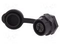 Connector: circular; socket; size 16; 02; female; PIN: 5; 400V; 5A LUTRONIC 0271-05