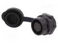 Connector: circular; socket; size 16; 02; female; PIN: 7; 400V; 5A LUTRONIC 0271-07
