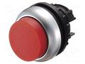 Switch: push-button; 22mm; Stabl.pos: 1; red; none; IP67; prominent EATON ELECTRIC M22-DH-R