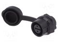 Connector: circular; socket; size 12; 02; female; PIN: 2; 125V; 5A LUTRONIC 0270-02