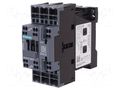 Contactor: 3-pole; NO x3; Auxiliary contacts: NO + NC; 24VDC; 12A SIEMENS 3RT2024-2BB40