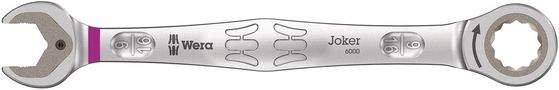 6000 Joker Ratcheting combination wrenches, Imperial, 9/16"x188, Wera 05073284001