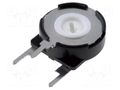 Potentiometer: mounting; single turn,vertical; 500Ω; 150mW; ±30% PIHER PT15LH-500R