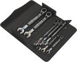 6001 Joker Switch 11 Set 1 Ratcheting combination wrenches set, 1 x 8x144; 1 x 10x159; 1 x 11x165.0; 1 x 12x171; 1 x 13x179; 1 x 14x187; 1 x 15x199; 1 x 16x213; 1 x 17x225; 1 x 18x234; 1 x 19x246; 1 x 240.0x50.0, Wera 05020091001