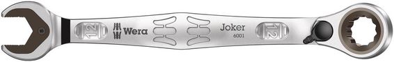 6001 Joker Switch Ratcheting combination wrench, with switch lever, 12x171, Wera 05020067001