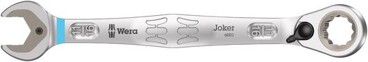 6001 Joker Switch Ratcheting combination wrench, with switch lever, imperial, 11/16"x234, Wera 05020081001