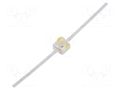 LED; amber; SMD; 2pin THT; 500mcd; 2÷2.6VDC; 2.21x2.08x2.44mm; 15° BROADCOM (AVAGO) HLMA-QL00