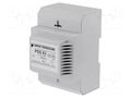 Transformer: mains; 63VA; 500VAC; 230V; Leads: terminal block; IP30 BREVE TUFVASSONS PSS63/500/230V