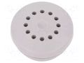 Ventilation seal; elastomer thermoplastic TPE; IP44; light grey SPELSBERG BSTM20