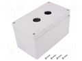 Enclosure: for remote controller; 22mm; IP66; UL94-5V; X: 90mm HAMMOND HM-1554MPB2D