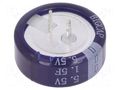 Supercapacitor; THT; 1.5F; 5.5VDC; ±20%; Ø20.5x7.6mm; -25÷70°C BIGCAP BCEC-5.5V-1.5F