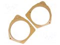 Spacer ring; MDF; 165mm; Toyota; impregnated,varnished; 2pcs. 4CARMEDIA MDF-D.59