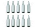 Spare part: tip; white; 10pcs. TELEDYNE LECROY LC-PK007-010