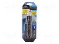 Torch: LED; 120lm; Ø35x120mm; black; 1W MACTRONIC ALPHA-120