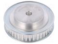 Belt pulley; T5; W: 10mm; whell width: 21mm; Ø: 62.85mm; aluminium OPTIBELT 21-T5-40-200ZA