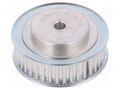 Belt pulley; T5; W: 16mm; whell width: 27mm; Ø: 62.85mm; aluminium OPTIBELT 27-T5-40-200ZA