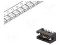 Connector: pin strips; socket; Minitek127®; male; PIN: 12; vertical AMPHENOL COMMUNICATIONS SOLUTIONS 20021221-00012C4LF