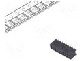 Connector: pin strips; socket; Minitek127®; female; PIN: 20; 1.27mm AMPHENOL COMMUNICATIONS SOLUTIONS 20021321-00020C4LF