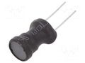 Inductor: wire; THT; 10uH; 8.5A; ±10%; Ø11.5x17.5mm; vertical FERROCORE COIL1016-0.01