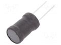Inductor: wire; THT; 4.7mH; 450mA; ±10%; Ø11.5x17.5mm; vertical FERROCORE COIL1016-4.7