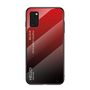 Gradient Glass Durable Cover with Tempered Glass Back Samsung Galaxy A41 black-red, Hurtel 9111201901971 9111201901971