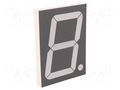 Display: LED; 7-segment; 101.6mm; 4"; No.char: 1; red; 30÷60mcd FORYARD FYS-40011AUHR-21