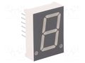 Display: LED; 7-segment; 20.4mm; 0.8"; No.char: 1; red; 30÷60mcd FORYARD FYS-8011AUHR-21