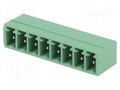 Pluggable terminal block; 3.81mm; ways: 8; straight; socket; male PHOENIX CONTACT MCV1.5/8-G-3.81