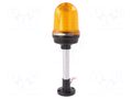 Signaller: lighting; flashing light,continuous light; amber QLIGHT Q100LP-12/24-A-QZ2