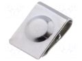 Contact; AAA,R03; Batt.no: 1; push-in; Contacts: steel COMF 404A