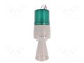 Signaller: lighting-sound; 24VDC; bulb; green; IP54; Ø86x233mm QLIGHT S60ADB-24-G