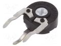 Potentiometer: mounting; single turn,vertical; 5kΩ; 100mW; ±20% PIHER PT6LH-5K