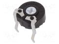 Potentiometer: mounting; single turn,horizontal; 5kΩ; 100mW; ±20% PIHER PT6LV-5K