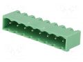 Pluggable terminal block; 5.08mm; ways: 8; straight; socket; male PHOENIX CONTACT MSTBVA2.5/8-G-5.08