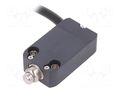 Limit switch; pin plunger Ø8mm; NO + NC; 10A; max.250VAC; lead; 2m PIZZATO ELETTRICA NFB110AB-DN2
