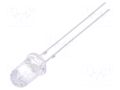 LED; red; 5mm; 7000÷9000mcd; 15°; Front: convex; 1.8÷2.6VDC OPTOSUPPLY OSR5RU5111A