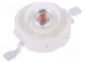 Power LED; red; EMITER; 130°; 700mA; 613.5÷631nm; 99.6÷113.6lm; 3W ProLight Opto PM2E-3LRE-SD