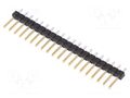 Connector: pin strips; pin header; male; PIN: 20; BERGSTIK II; THT AMPHENOL COMMUNICATIONS SOLUTIONS 68000-220HLF
