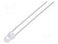 LED; yellow; 3mm; 600÷1000mcd; 30°; Front: convex; 1.6÷2.4VDC LUCKYLIGHT LL-304YC4B-2BD